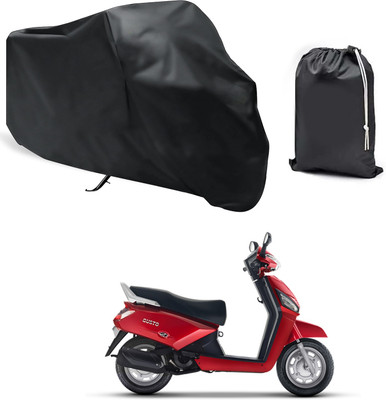 CODOKI Waterproof Two Wheeler Cover for Mahindra(Gusto 125 BS6, Black)