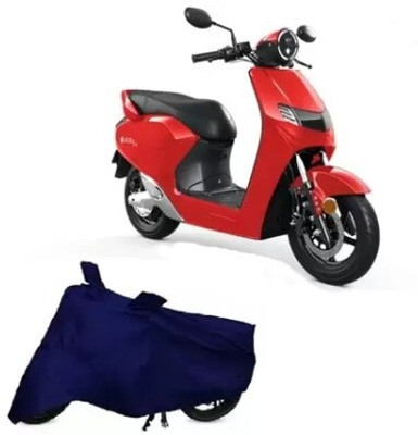 JVBRANGI Two Wheeler Cover for Bajaj(Chetak, Blue)