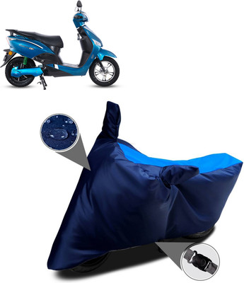 AutoGalaxy Waterproof Two Wheeler Cover for Hero(Blue)