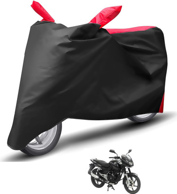 Caronix Waterproof Two Wheeler Cover for Bajaj(Pulsar 180, Red)