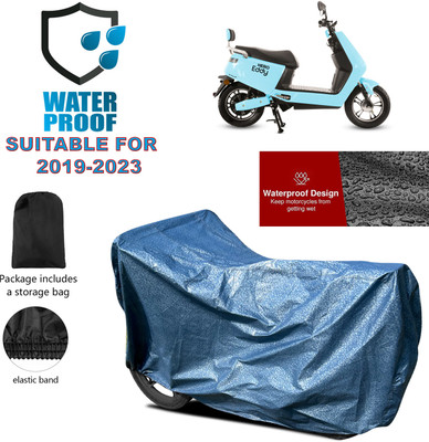 PAGORA Waterproof Two Wheeler Cover for Hero(Electric E-Sprint, Blue)