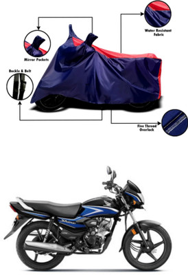 Mdstar Waterproof Two Wheeler Cover for Honda(Red, Blue)