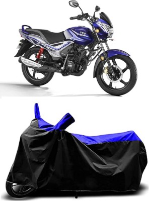 VESMEI Two Wheeler Cover for TVS(Star City BS6, Blue)