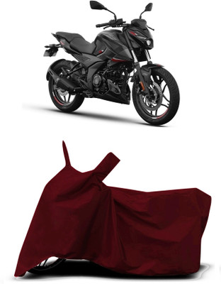 VESMEI Two Wheeler Cover for Bajaj(Pulsar AS 150, Red)