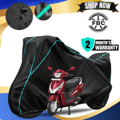 AUTOCAD Waterproof Two Wheeler Cover for Hero(MotoCorp Destini 125, Black, Blue)
