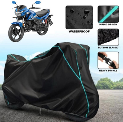 AutoGalaxy Waterproof Two Wheeler Cover for Honda(Livo, Black)