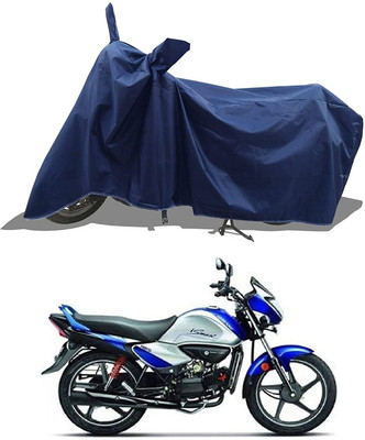KEDIT Two Wheeler Cover for Hero(Splendor I Smart, Blue)
