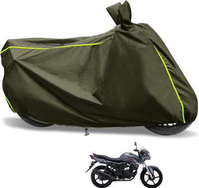 Euro Care Waterproof Two Wheeler Cover for Yamaha(SZ-S, Green)
