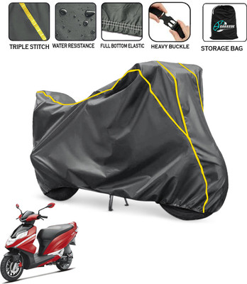 AUTOBIRSA Waterproof Two Wheeler Cover for Hero(Dare BS6, Grey)