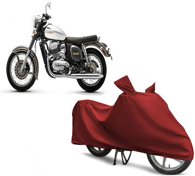 EGAL Waterproof Two Wheeler Cover for JAWA(Standardv, Maroon)