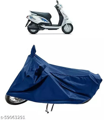 gurukul mart Waterproof Two Wheeler Cover for Moto(Electric Optima DX BS6, Blue)