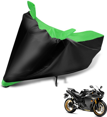 Euro Care Waterproof Two Wheeler Cover for JAWA(Perak, Blue)