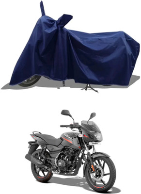 RAQTRO Waterproof Two Wheeler Cover for Bajaj(Pulsar 125, Blue)