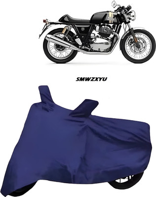 SK AUTO Waterproof Two Wheeler Cover for Royal Enfield(Continental GT, Blue, Blue)