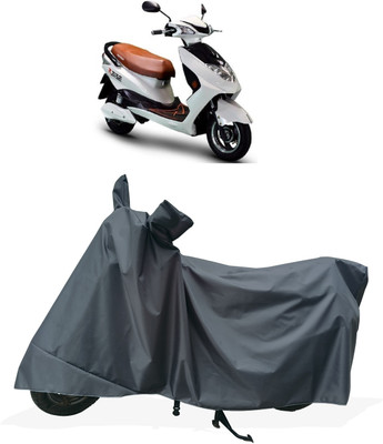 Tricway Two Wheeler Cover for Okinawa(Raise, Grey)
