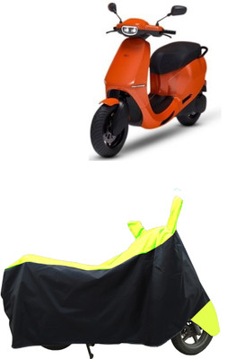 Coxtor Waterproof Two Wheeler Cover for Ola(Electric Scooter, Yellow)