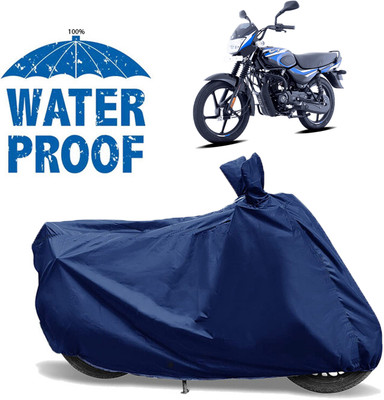 AutoGalaxy Waterproof Two Wheeler Cover for Bajaj(CT100, Blue)