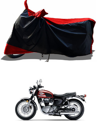 DeepShakshi AUTOMOTIVE Waterproof Two Wheeler Cover for Kawasaki(W800, Red)