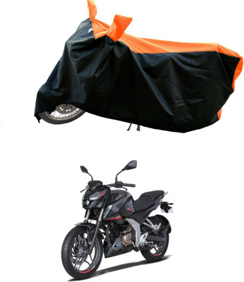 AESTRYD Two Wheeler Cover for Bajaj(Pulsar 250 BS6, Orange)