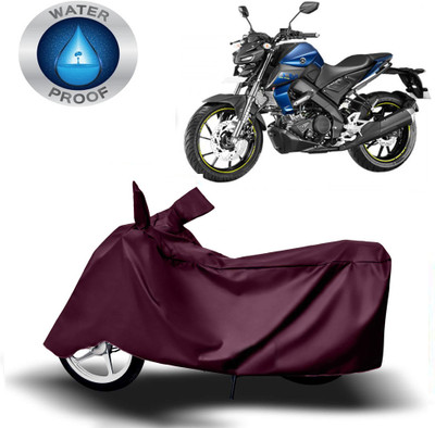 ROYAL AUTO MART Two Wheeler Cover for Yamaha(MT 15, Maroon)