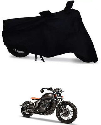 DeepShakshi AUTOMOTIVE Waterproof Two Wheeler Cover for JAWA(Perak, Black)