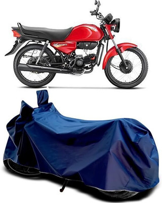 DeepShakshi AUTOMOTIVE Two Wheeler Cover for Hero(HF Dawn BS6, Blue)