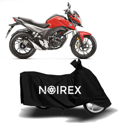 NOIREX Two Wheeler Cover for Honda(CB Hornet 160R, Black)