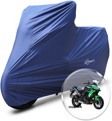 Neodrift Two Wheeler Cover for Kawasaki(Ninja ZX-6R, Blue)