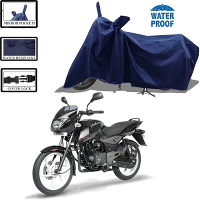 DeepShakshi AUTOMOTIVE Waterproof Two Wheeler Cover for Bajaj(Pulsar 150, Blue)
