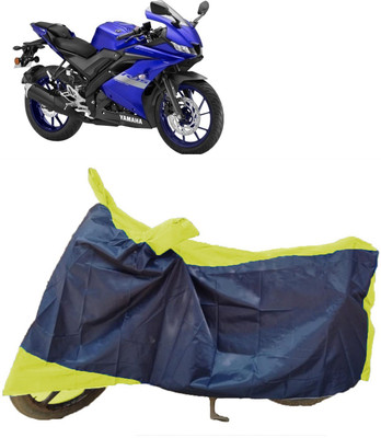 AutoFave Two Wheeler Cover for Yamaha(YZF R15 V3.0, Multicolor)