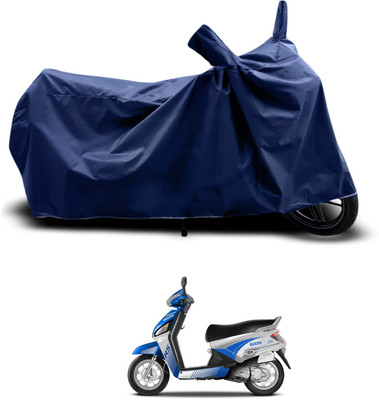 PAGORA Waterproof Two Wheeler Cover for Mahindra(Gusto Electric, Blue)