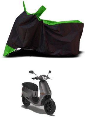 VESMEI Two Wheeler Cover for Hero(Electric Scooter, Green)