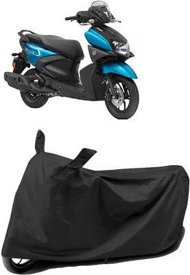 AASHTIK MART Two Wheeler Cover for Yamaha(Ray-ZR 125FI BS6, Black)