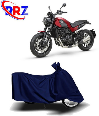 RRZ Two Wheeler Cover for Benelli(Leoncino, Blue)