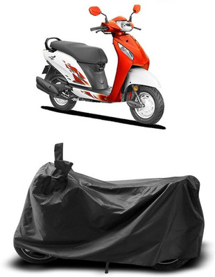 AASHTIK MART Two Wheeler Cover for Honda(Activa, Black)