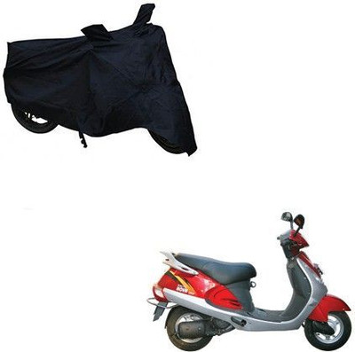 DeepShakshi AUTOMOTIVE Two Wheeler Cover for Kinetic(Nova, Black)