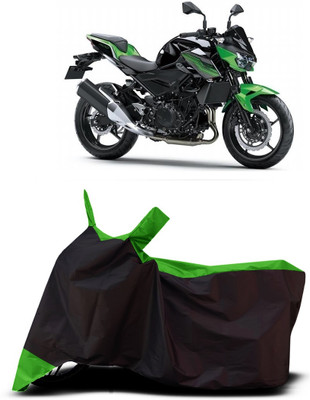 VESMEI Two Wheeler Cover for Kawasaki(Z250 BS6, Green)