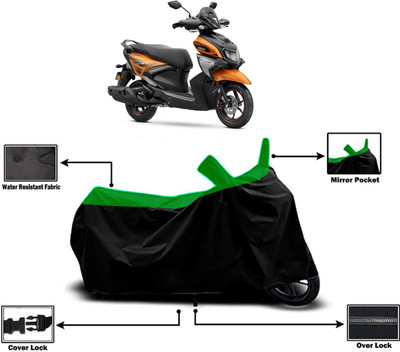 Amexride Two Wheeler Cover for Yamaha(RayZR 125 Fi, Green)