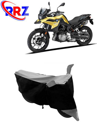 RRZ Waterproof Two Wheeler Cover for BMW(F 750 GS, Black, Grey)