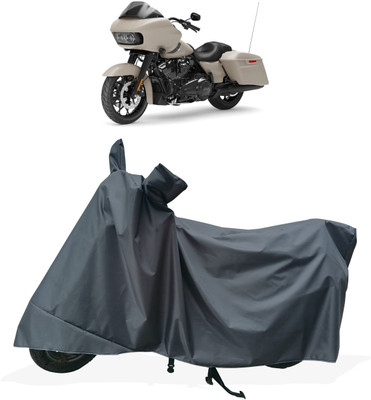 Tricway Two Wheeler Cover for Harley Davidson(Road Glide Special, Grey)