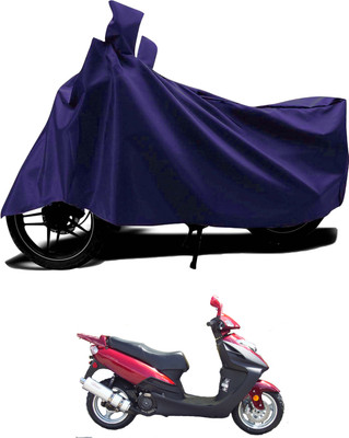 KEDIT Waterproof Two Wheeler Cover for Mahindra(Flyte, Blue)