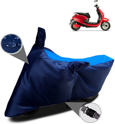 APNEK Waterproof Two Wheeler Cover for Evolet(Pony, Blue)