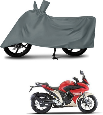 DeepShakshi AUTOMOTIVE Waterproof Two Wheeler Cover for Yamaha(Fazer-250, Grey)