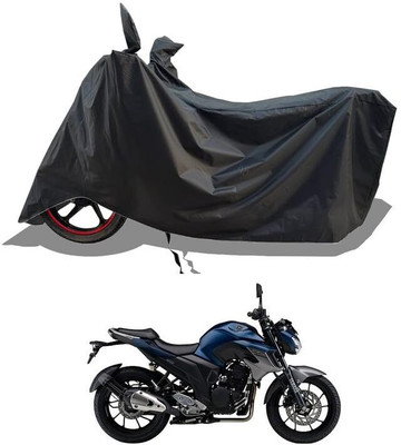 KEDIT Two Wheeler Cover for Yamaha(FZ25, Black)