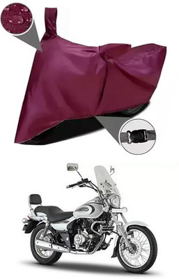 AASHTIK MART Two Wheeler Cover for Bajaj(Avenger Cruise 220 BS6, Maroon)