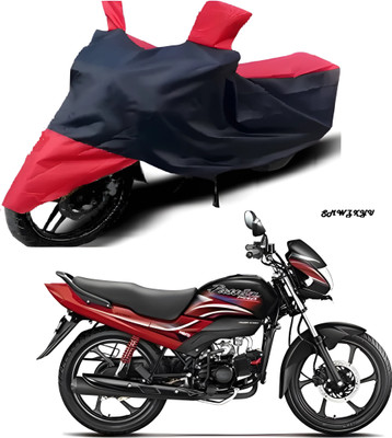 smwzxyu Waterproof Two Wheeler Cover for Hero(Passion Pro i3S, Red)