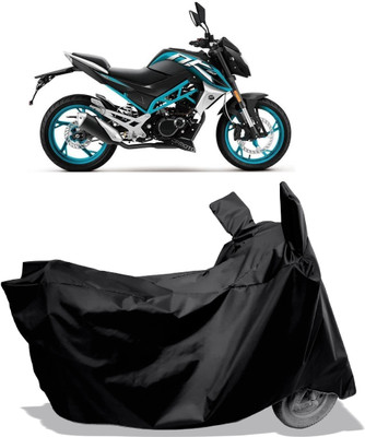 Amexride Two Wheeler Cover for CFMoto(150NK, Black)