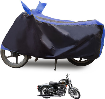 Euro Care Waterproof Two Wheeler Cover for Royal Enfield(Classic 500, Blue)