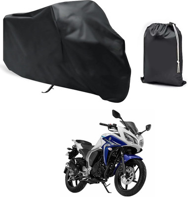 GOSHIV-car and bike accessories Waterproof Two Wheeler Cover for Yamaha(Fazer-FI BS6, Black)