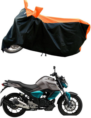 DeepShakshi AUTOMOTIVE Waterproof Two Wheeler Cover for Yamaha(FZ-S FI, Orange)